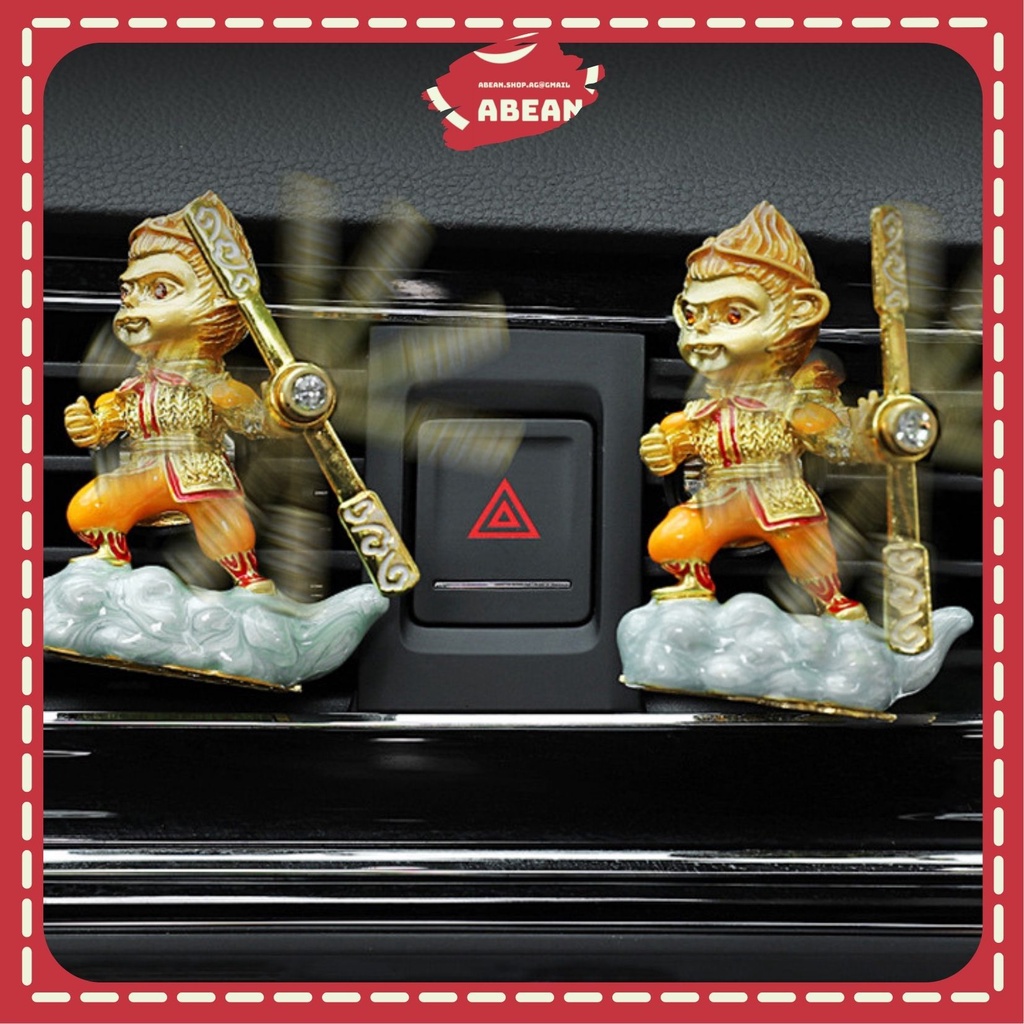 Nước hoa ô tô, Nước hoa cửa gió ô tô tôn ngộ không  + tặng kèm sáp thơm nhiều mùi