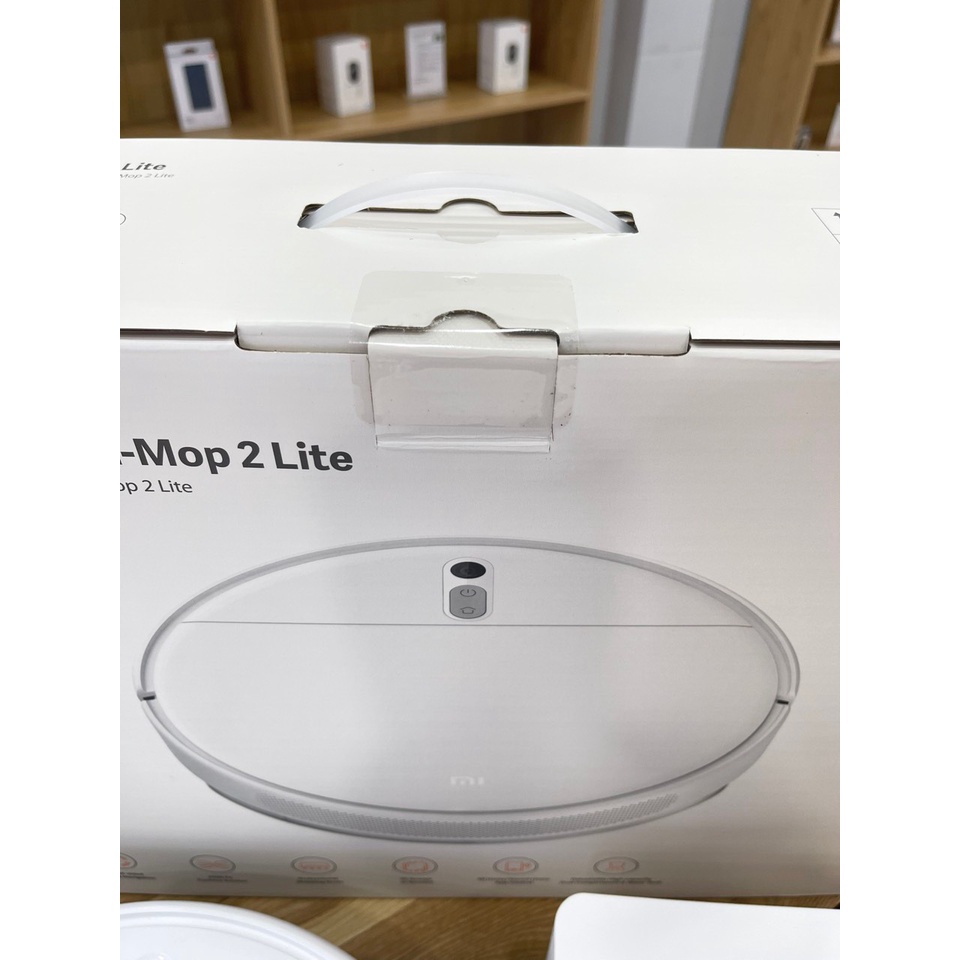 Robot hút bụi Xiaomi Vaccum Mop 2 Lite - Robo hút bụi Xiaomi vô cùng thông minh, kết nối điều khiển qua điện thoại
