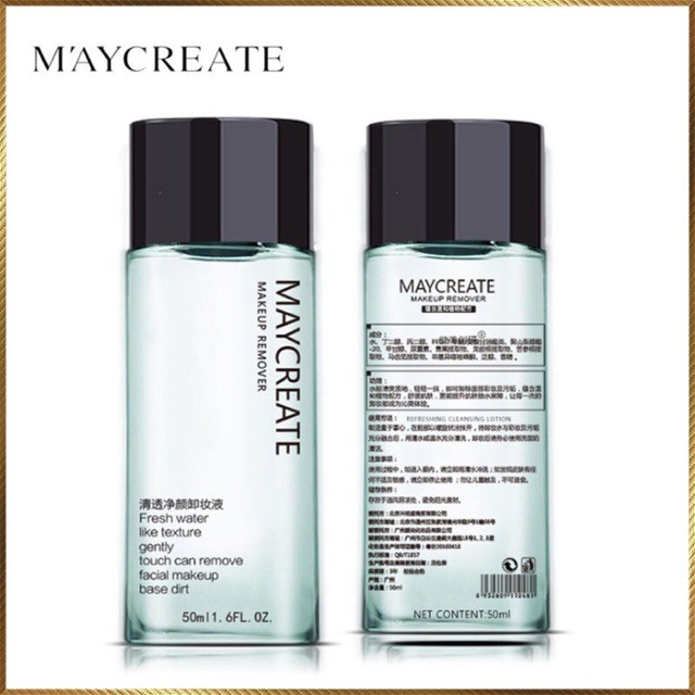 Lẻ 1 Nước tẩy trang Maycreate Mini 50ml - Siêu Phẩm Tẩy Trang