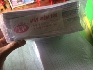 Giấy kiểm tra Tiến phát