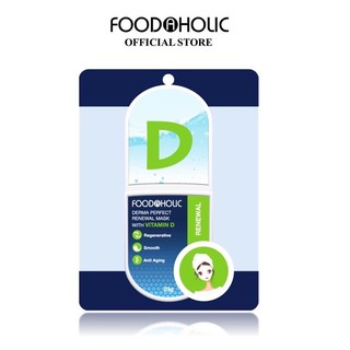 Combo 10 miếng măt nạ vitamin d foodaholic 23ml
