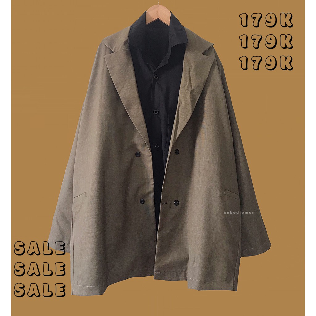 Áo khoác vest blazer Hàn oversize | BigBuy360 - bigbuy360.vn