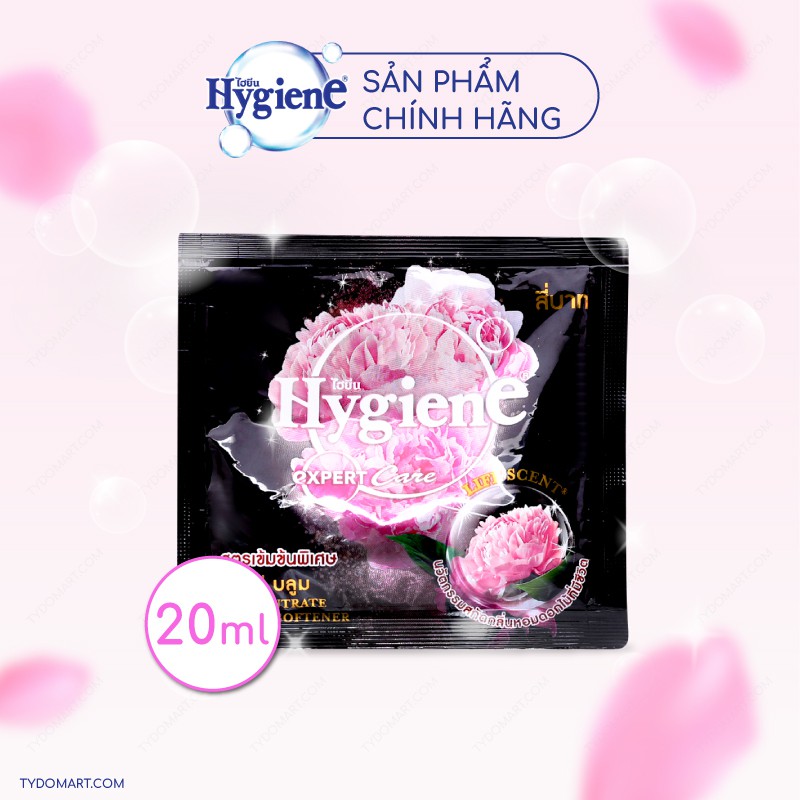 Nước Xả Vải Hygiene Thái Lan Đậm Đặc Siêu Thơm Dây 12 Gói