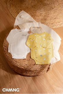 [CHAANG] Bodysuit cúc chéo 0-18M 2020