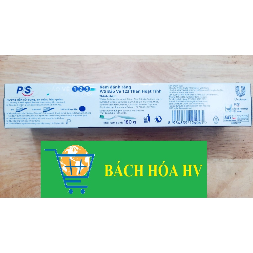 P/S kem đánh răng 180g - BACH HOA HV