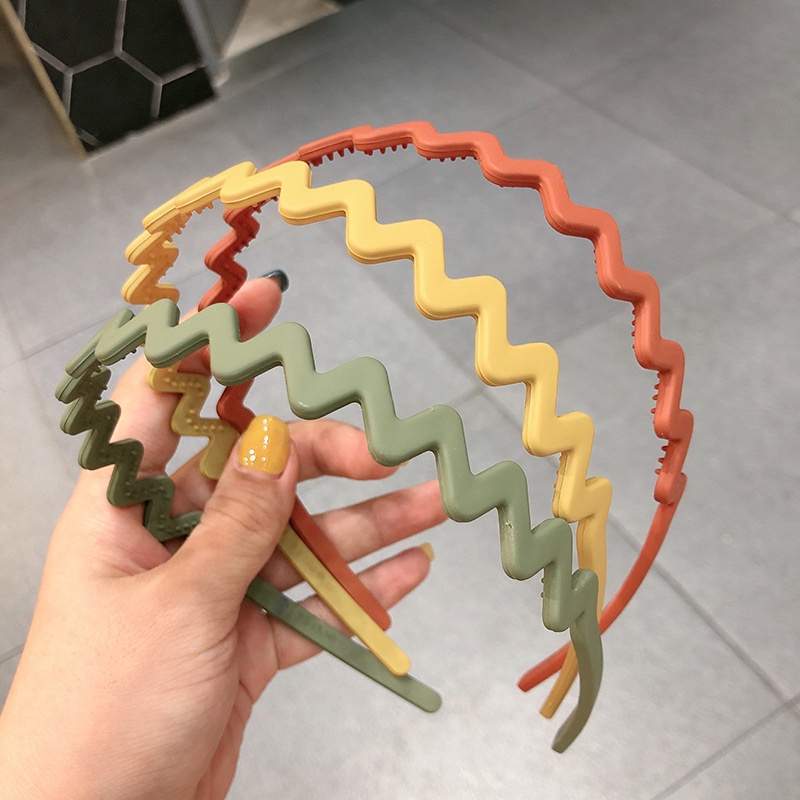 Băng Đô Cài Tóc Bản Rộng Chống Trượt Nhiều Màu Sắc Phong Cách Hàn Quốc Thời Trang Cho Nữ