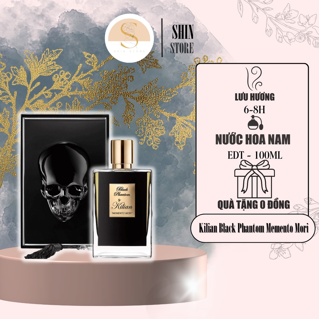 Nước Hoa Nam Kilian Black Phantom Memento Mori Bản EDP Nguyên Seal 50ml - Quyền Lực Sức Mạnh Và Sự Sang Trọng Shin Store