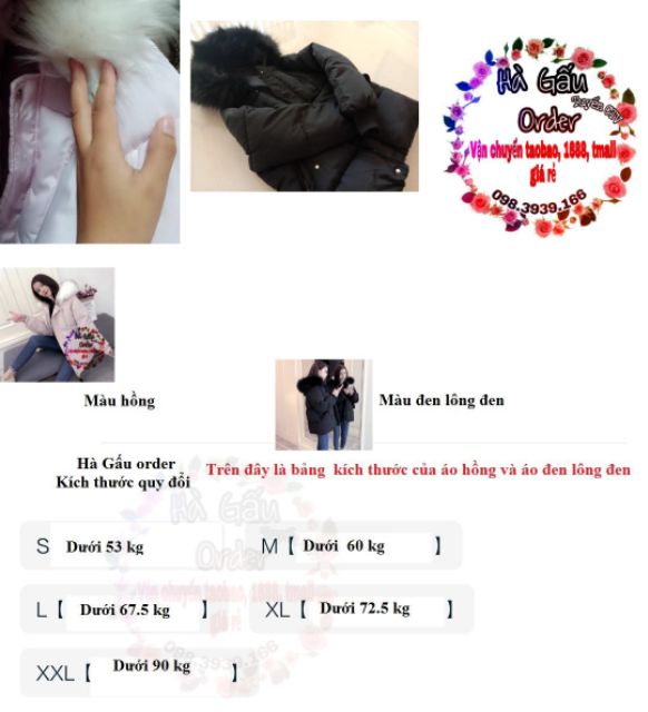 Áo Phao Béo Mũ Lông Nữ Chất Liệu Lót Lông Cao Cấp Tay Bo, Phao Đại hàn - Hà Gấu, có ảnh thật | BigBuy360 - bigbuy360.vn