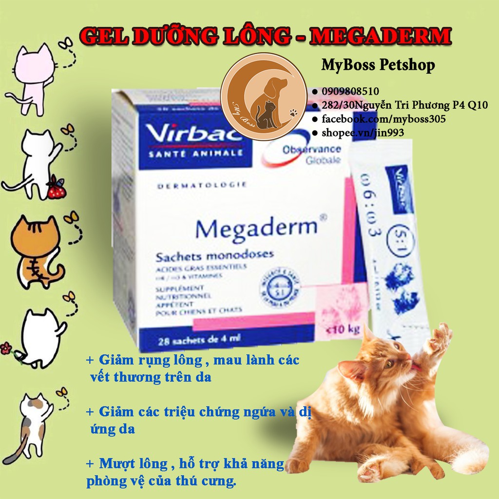 GEL DƯỠNG LÔNG - MEGADERM