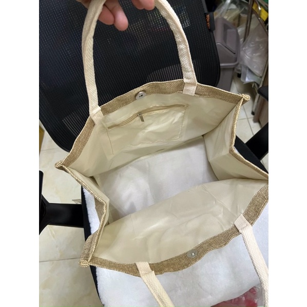 Túi cói đi biển túi cói MERCI hot hit T2