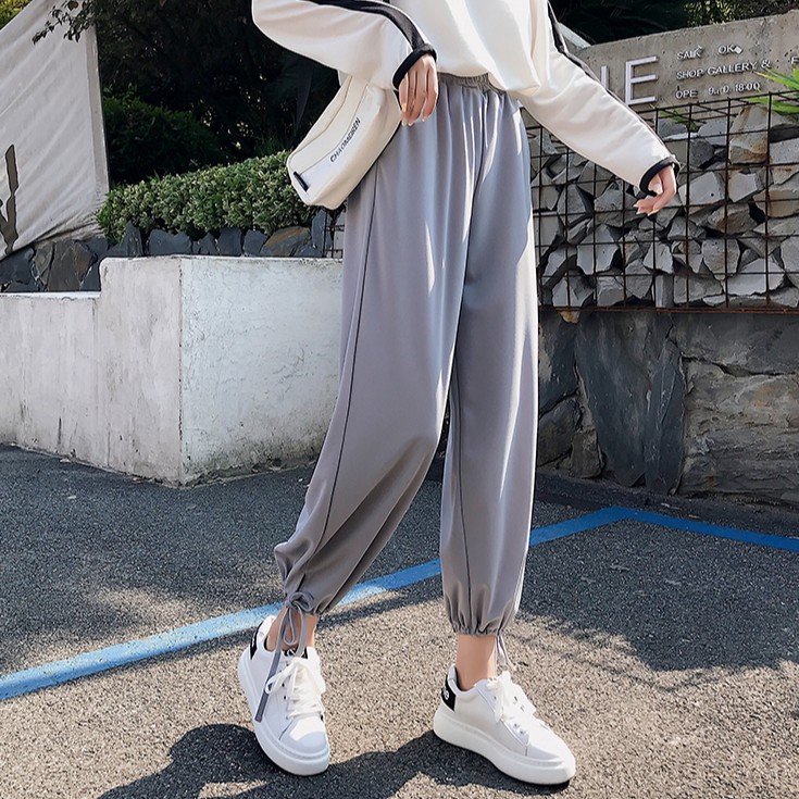 Quần Dài Lưng Cao Chất Chiffon Thiết Kế Xẻ Thanh Lịch | BigBuy360 - bigbuy360.vn