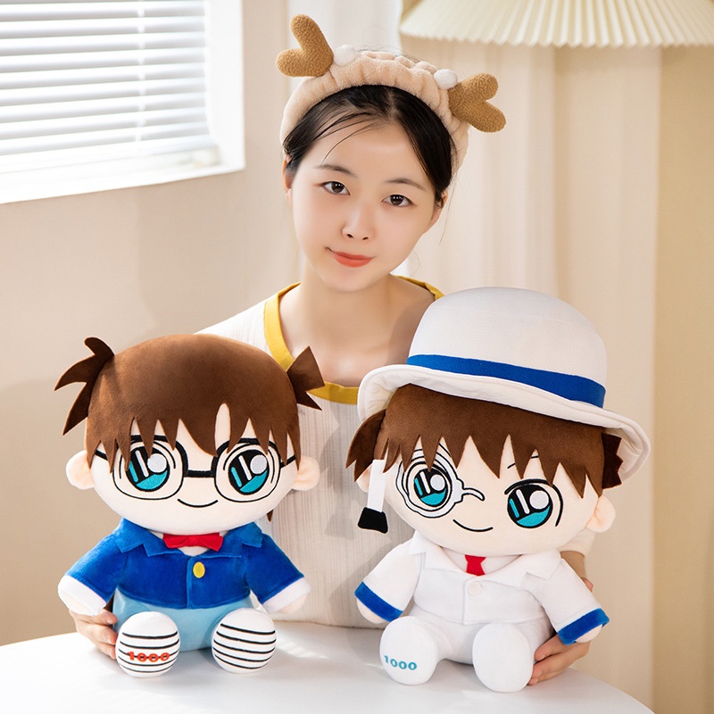 Thú Nhồi Bông Hình Thám Tử Conan Kaito 40CM Cho Bé