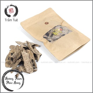 Trầm miếng trầm hương TRẦM TUỆ, gói 50gr cao cấp, mùi hương thơm ngọt, dùng để xông nhà, thư giãn tinh thần