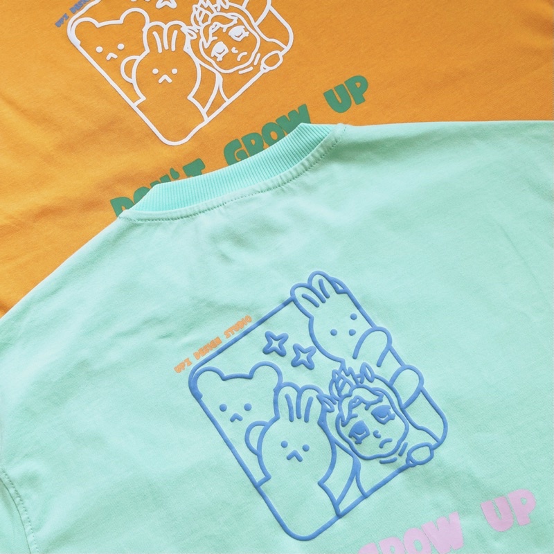 UPZ Áo Thun Tuổi Thơ &quot;Don't Grow Up&quot; (4 Màu)