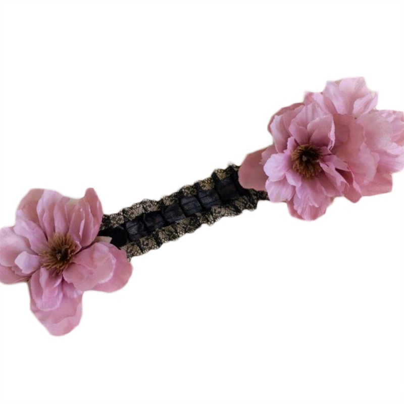 Băng Đô Ren Hoa Phong Cách Lolita Xinh Xắn Cho Nữ