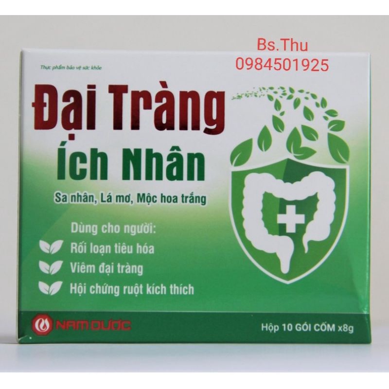 Đại Tràng Ích Nhân hộp 10 gói hỗ trợ sức khỏe đường ruột