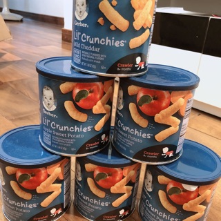 Bánh tan hình que Gerber Lil' crunchies