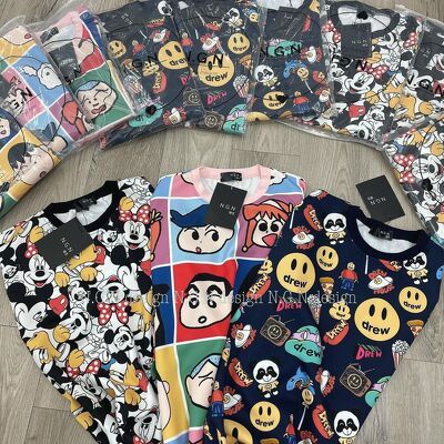 váy xuông dáng dài hình cute trẻ trung, đầm suông dài, váy đầm xuông