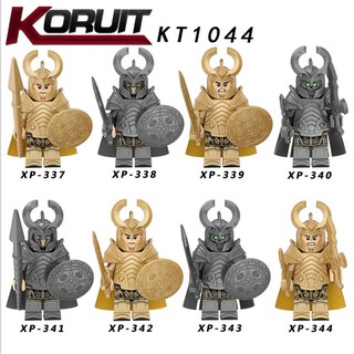 Đồ chơi lắp ráp Minifigures nhân vật Chiến binh trung cổ KT1044