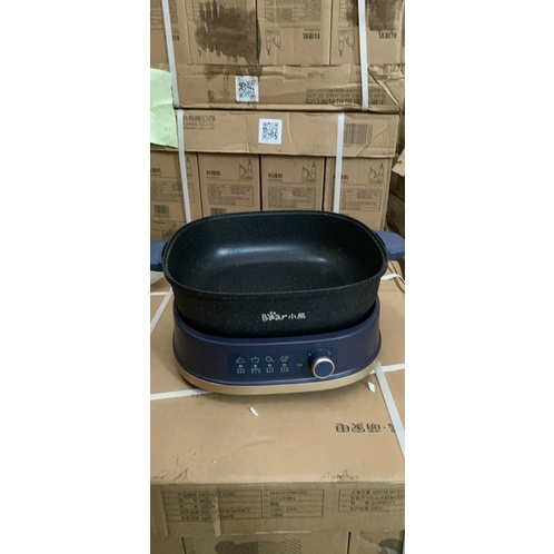 Nồi lẩu đa năng Bear C60J5 dung tích 6L chiên, xào, nấu đa năng