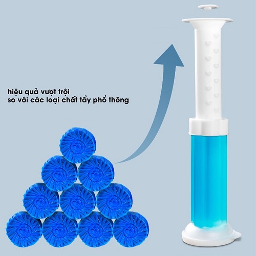 Gel Tẩy Và Khử Mùi Bồn Cầu Công Nghệ Hàn Quốc Tạo Nét Hình Hoa Độc Đáo