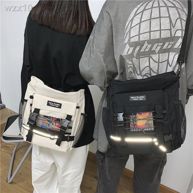 Túi đựng dụng cụ Nhật Bản đeo chéo nam hàng hiệu hợp thời trang ba lô sinh viên có sức chứa lớn vai phản quang đi