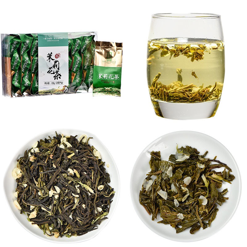 Trà Trung Hoa hộp nhựa gói riêng lẻ tiện lợi