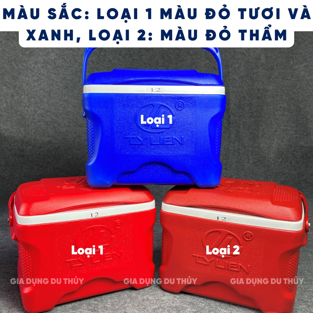 Thùng Đá Vuông Giữ Lạnh 36 Giờ Dung Tích 24L Happy Cooler Có Quai Xách, Dày Dặn Không Chứa BPA An Toàn Cho Sức Khỏe