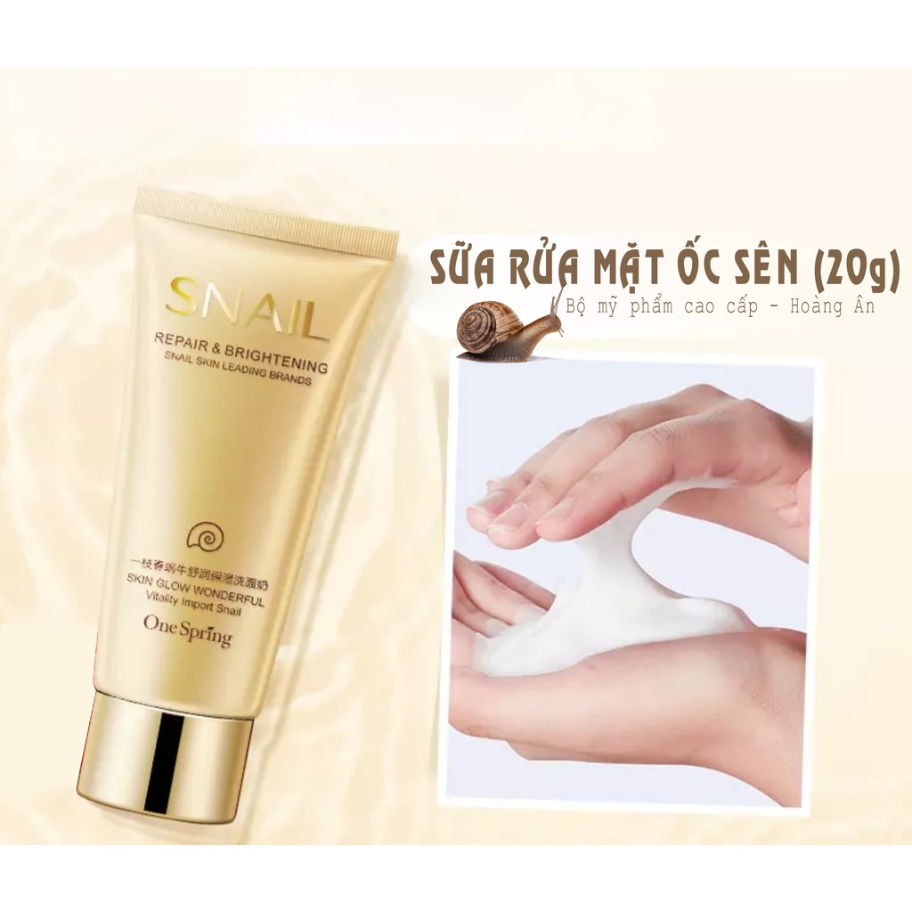 BỘ MỸ PHẨM ỐC SÊN THIÊN NHIÊN ( BẢN MỚI NHẤT) - ONESPRING SNAIL CHÍNH HÃNG | BigBuy360 - bigbuy360.vn