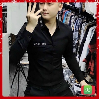 Áo sơ mi nam tay dài vải đũi cao cấp mềm mịn ha54