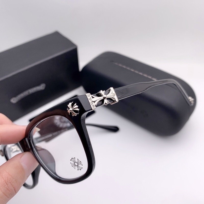 Gọng kính Nam Nữ Chrome Hearts phiên bản cao cấp - CH vuông cá tính 2273
