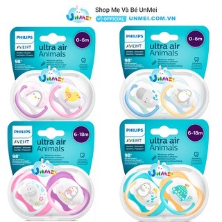 Ty ngậm thông khí Lime hiệu Philips Avent dành cho trẻ từ 0-6 Tháng, 6-18 tháng tuổi, Sản Xuất Tại Hà Lan