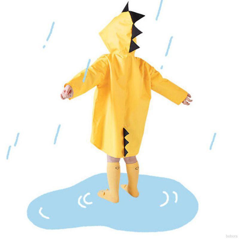 Áo mưa chống thấm nước thiết kế kiểu dáng động vật hoạt hình dễ thương cho trẻ em