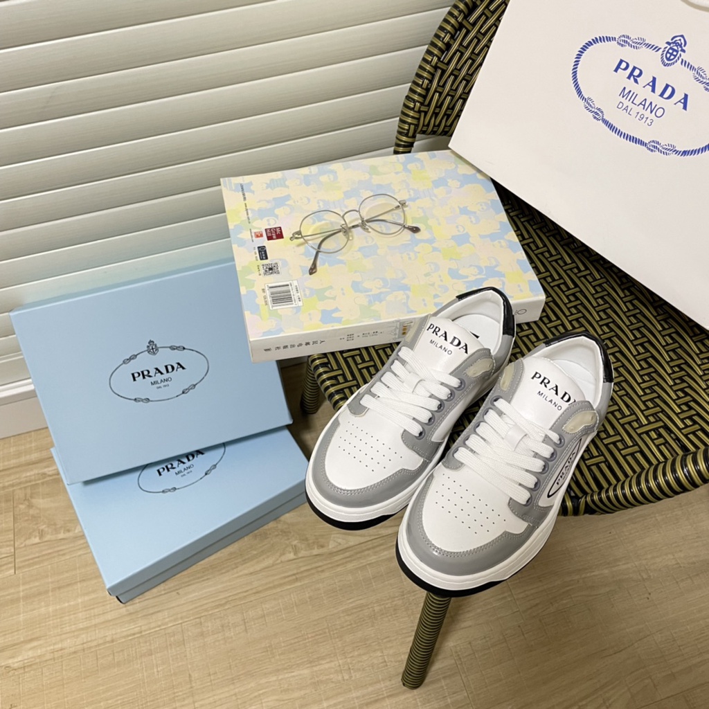 Prada Giày Thể Thao Thời Trang Mùa Hè Cá Tính