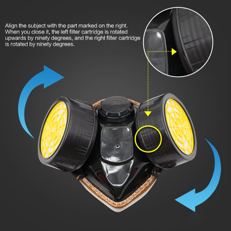 Kính Lọc Khí Chống Bụi Bảo Vệ Toàn Diện Khi Vẽ Tranh Công Nghiệp