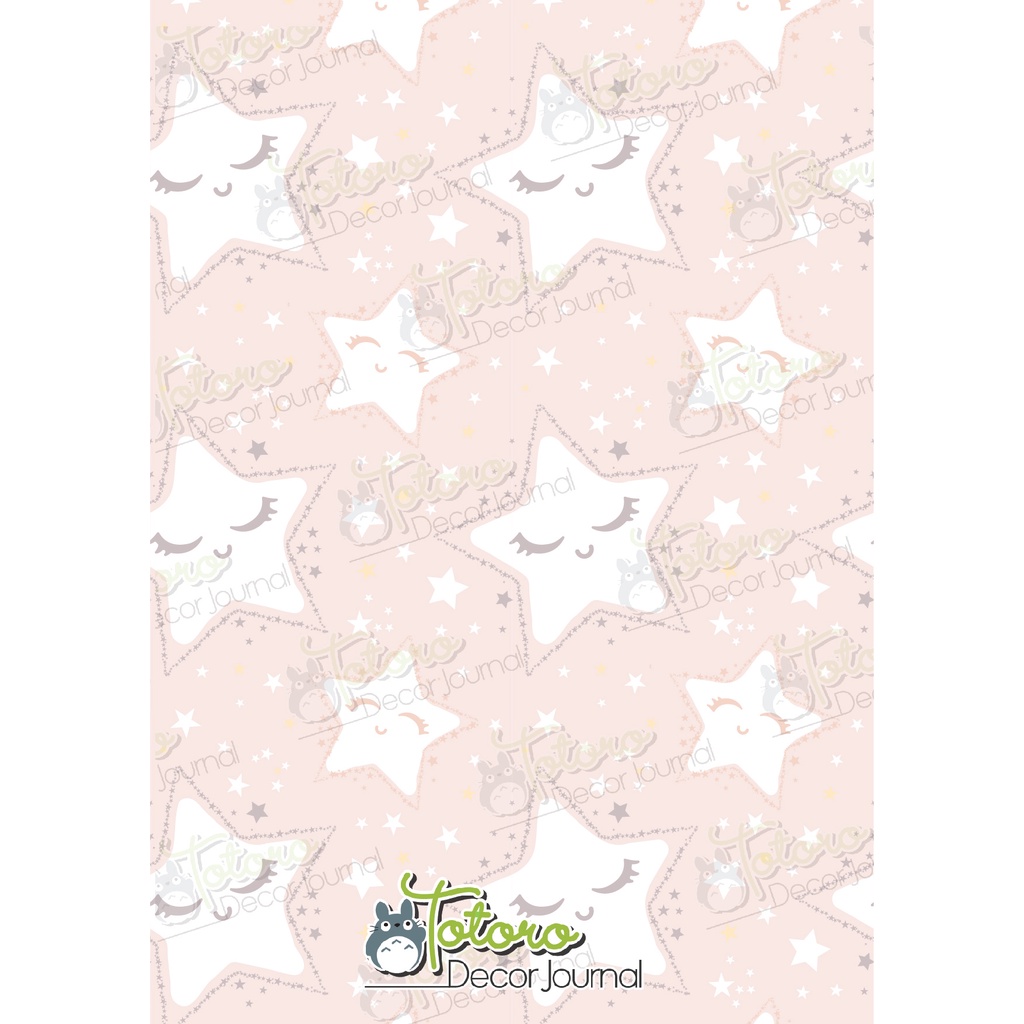 Combo 10 tờ giấy nền gói quà màu hồng 1