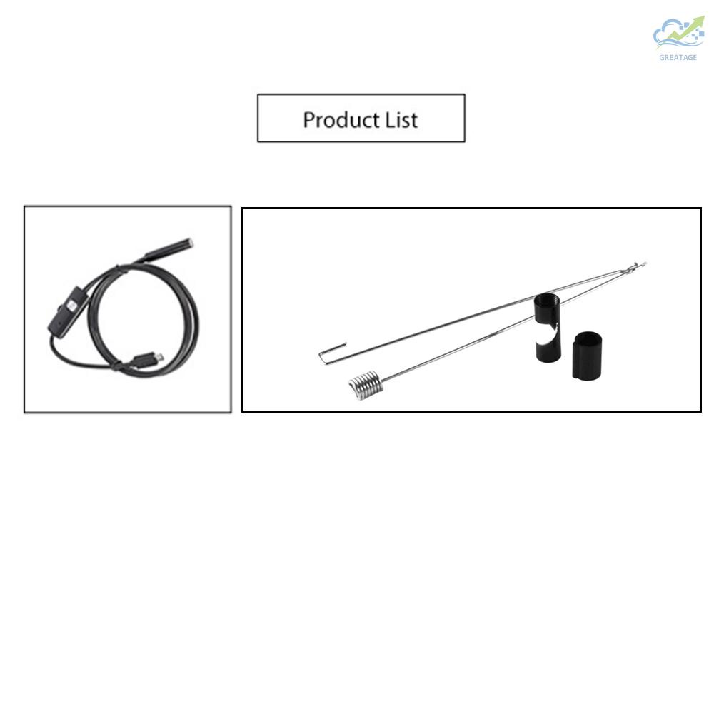 Camera Mini Không Dây 3 Trong 1 Chống Nước Cổng Usb 8mm | BigBuy360 - bigbuy360.vn