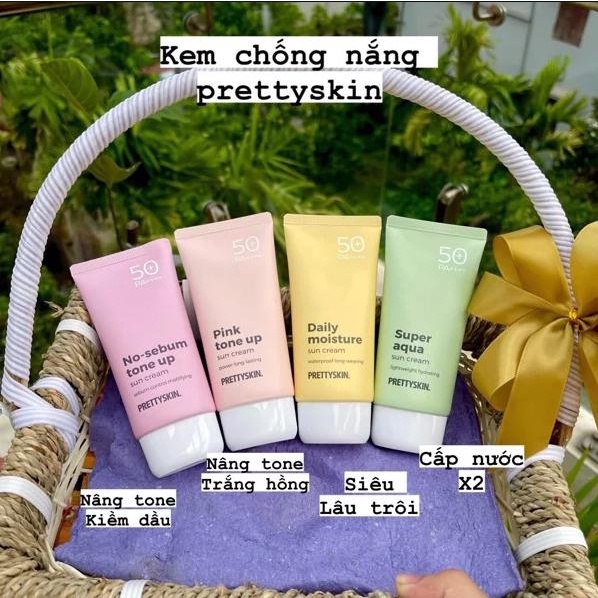 Kem Chống Nắng PrettySkin - Pretty Skin Sun Cream SPF 50+ PA++++
