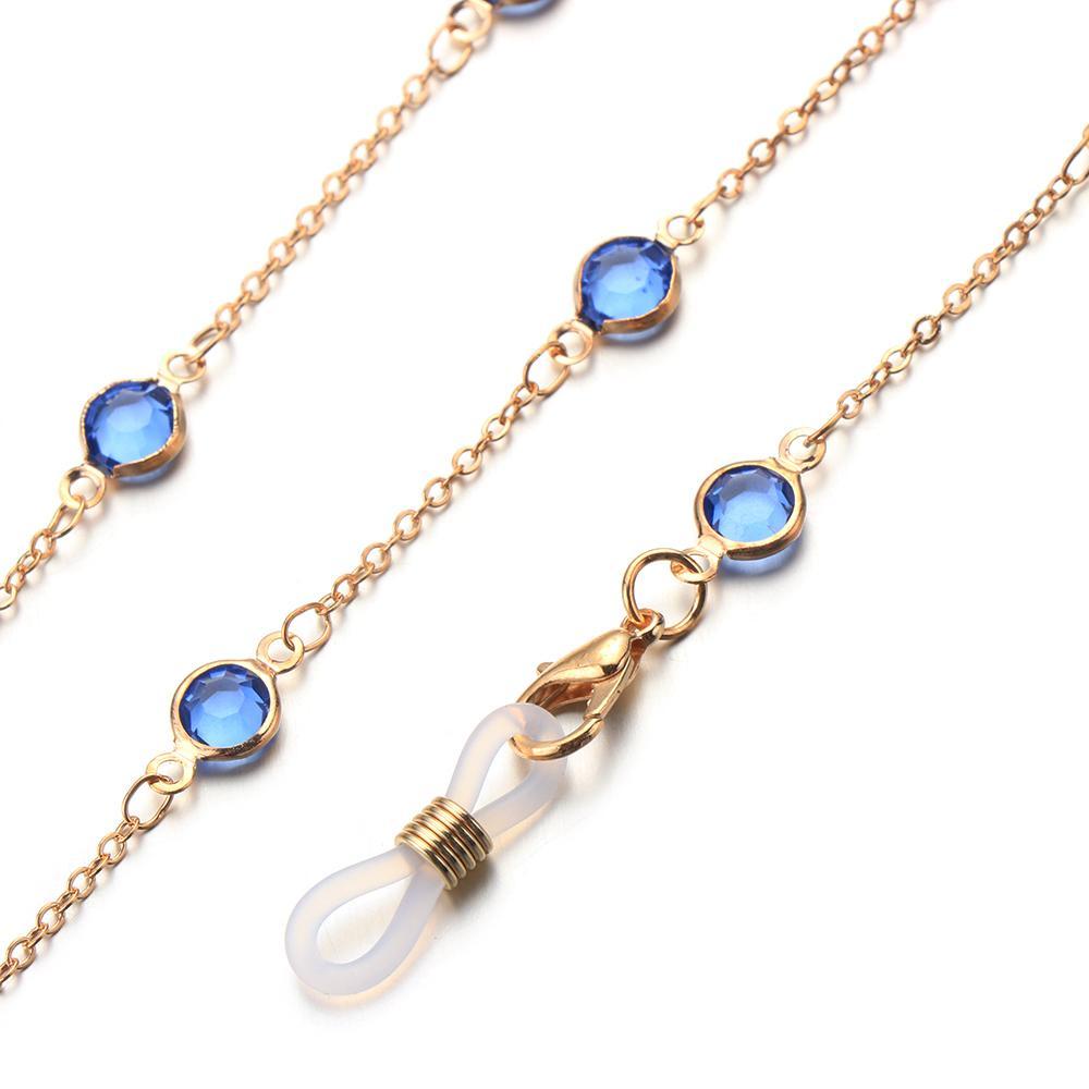 Dây Xích Kim Loại Đeo Mắt Kính Chống Trượt Hợp Thời Trang