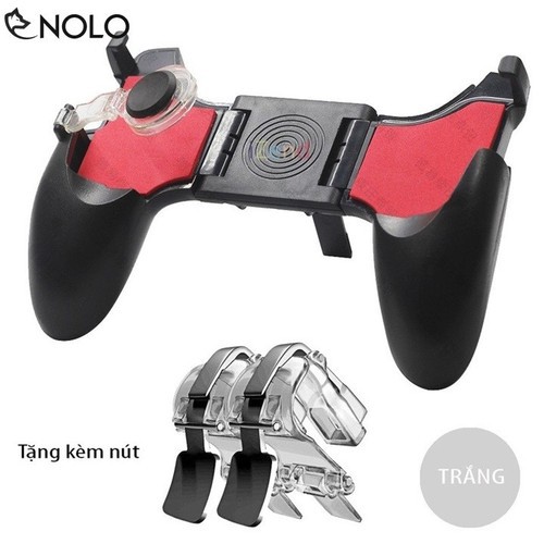 Combo Tay cầm Chơi Game Liên Quân PUBG ROS và Bộ 2 nút bấm hỗ trợ chơi PUBG K01