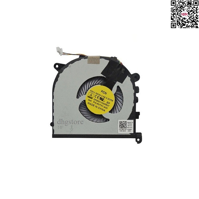 Fan quạt tản nhiệt CPU-GPU laptop Dell XPS 15 9550