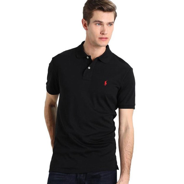 áo polo Ngắn Tay Thêu Logo Ralph Lauren Ralph Lauren Paul Pony 2021 Thời Trang Mùa Hè Cho Nam