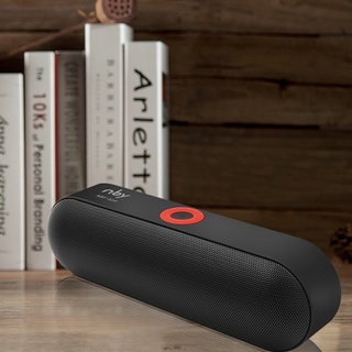 Loa Bluetooth di động Nby S18 Loa điều khiển kép Loa 12 giờ Phát lại âm thanh HD Loa siêu trầm Loa micrô không dây