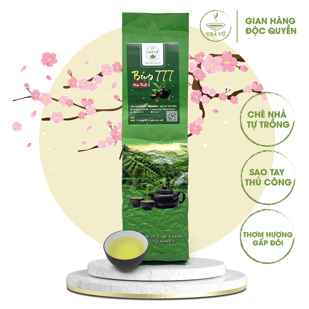 Chè Thái Nguyên [ Búp 777 đặc biệt  ] Trà Thái Nguyên sao tay thủ công vị thơm truyền thống | BigBuy360 - bigbuy360.vn