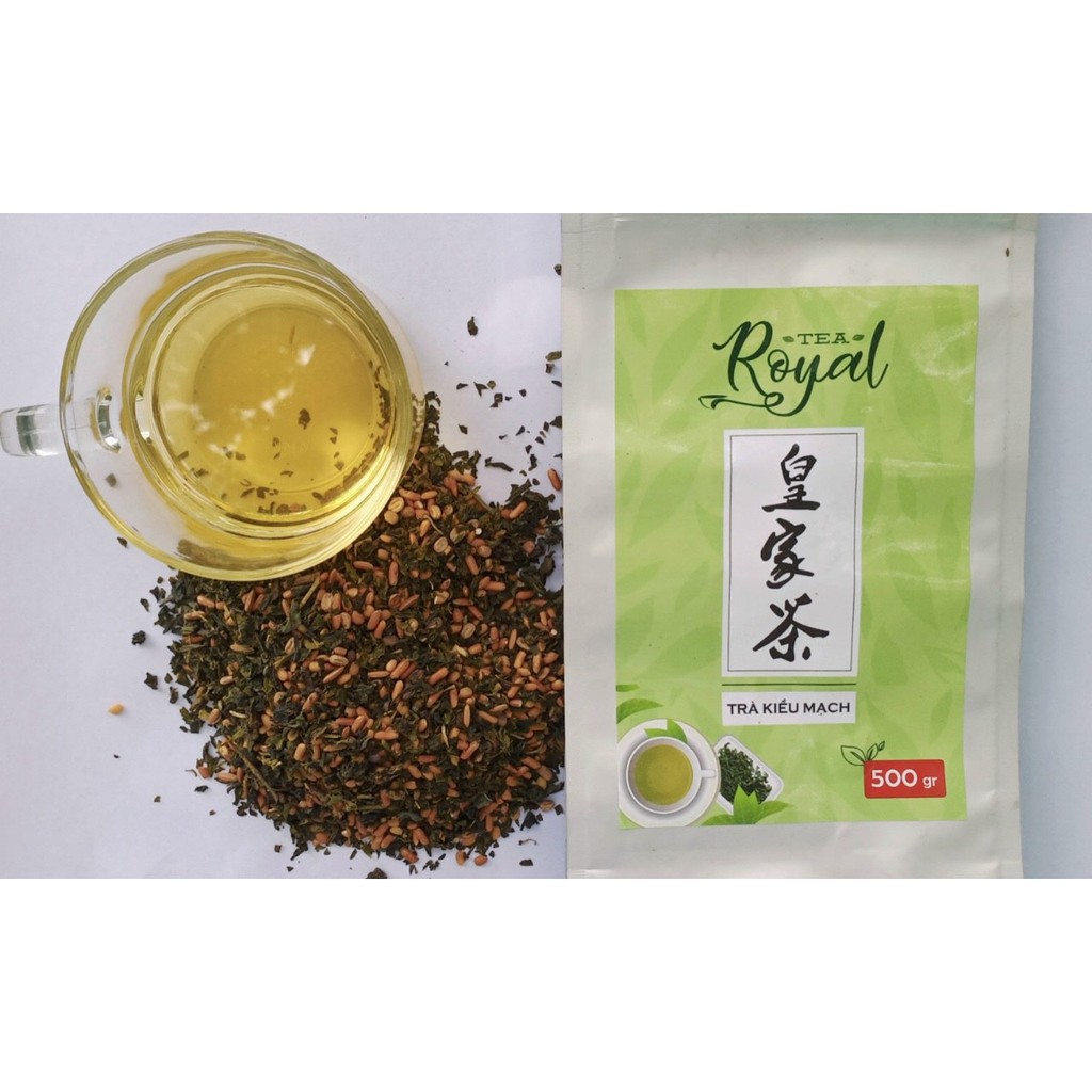 Trà kiều mạch (Trà gạo rang) pha trà sữa gạo 500g