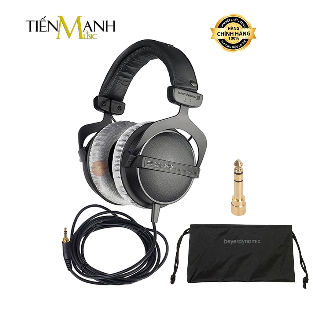 Tai Nghe Kiểm Âm Beyerdynamic DT770 Pro 32, 80, 250 Ohm - DT 770 Beyer Dynamic Close Back Studio Monitor