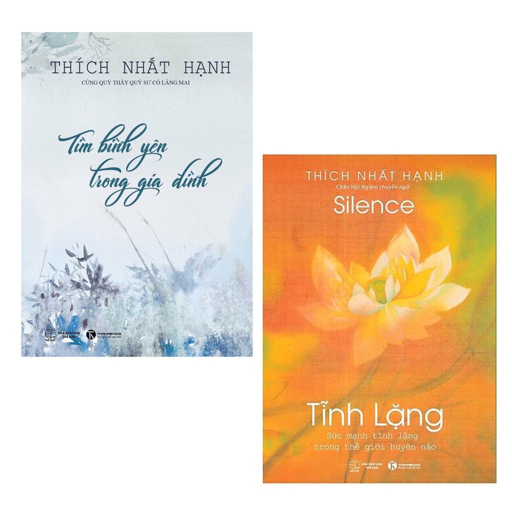 Sách Combo Tìm Bình Yên Trong Gia Đình + Tĩnh Lặng