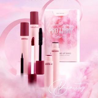 Set trang điểm mắt môi Pro Light Heng Fang Beauty 4 món ( 1 set gồm Mascara + Kẻ mắt + 2 Son lì Chưa Có Đánh Giá