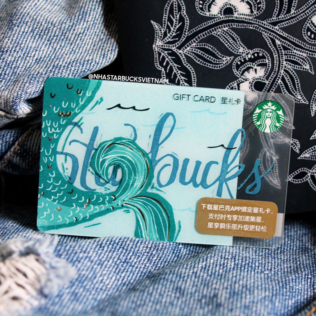 THẺ STARBUCKS China các Phiên Bản Siren