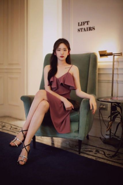 [Mã BMBAU50 giảm 50K đơn 150K] Zerasy - Đầm dây phối bèo mặc được 2 kiểu | BigBuy360 - bigbuy360.vn